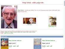 Tablet Screenshot of josiptabakknjige.org